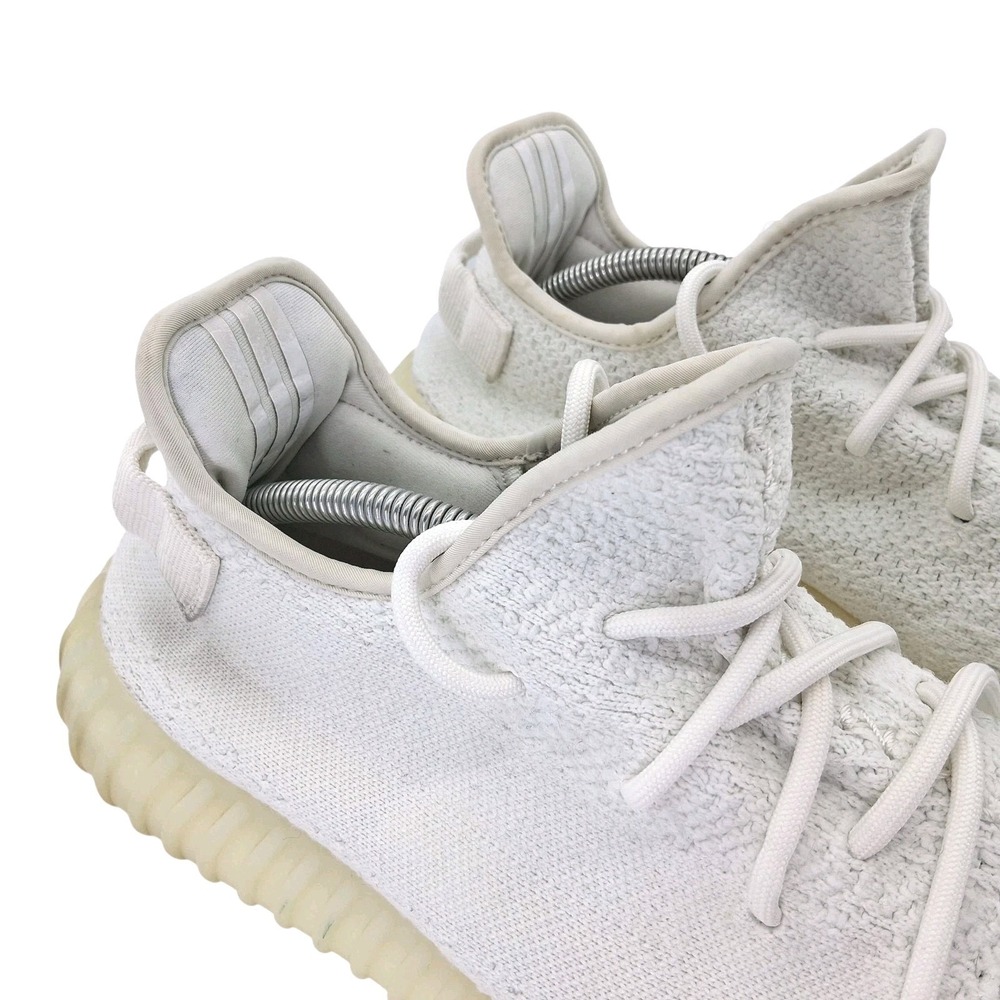 Adidas Yeezy Boost 350 V2 Cream White Shoes Mens Size 11.5 Sneakers Primeknit - Picture 3 of 13